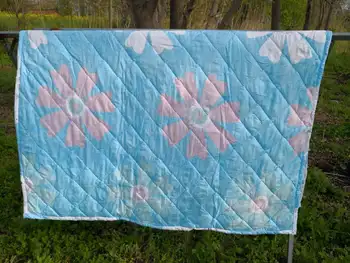 

Skin-Friendly Summer Blanket Airable Cover Adults Printed Mechanical Wash Quilt