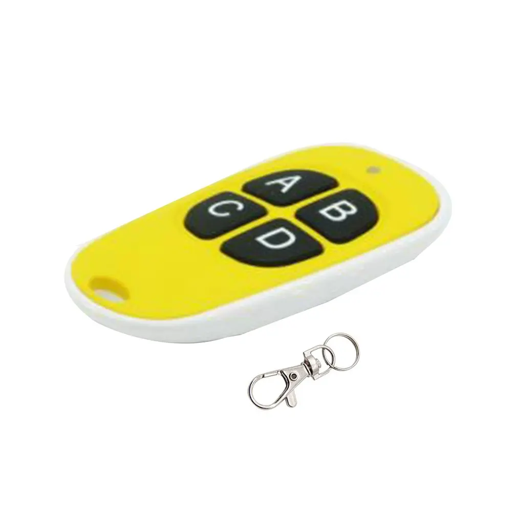 433MHZ Copy Remote Control Garage Door Durable Remote Control With Emission LED And Low Battery Indicator - Famidy.com