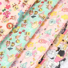 Полметра мультфильм Медведь Печать Оксфорд ткань для ручной работы DIY мешок фартук ткань CR-293