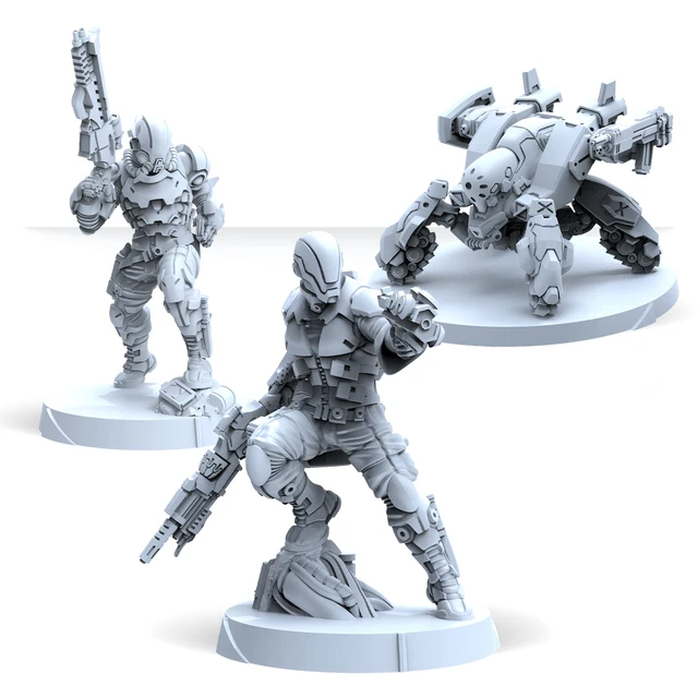 model kit resin kit  Infinity  Expansion pack Beyond Crimson Stone（6 pieces） 3