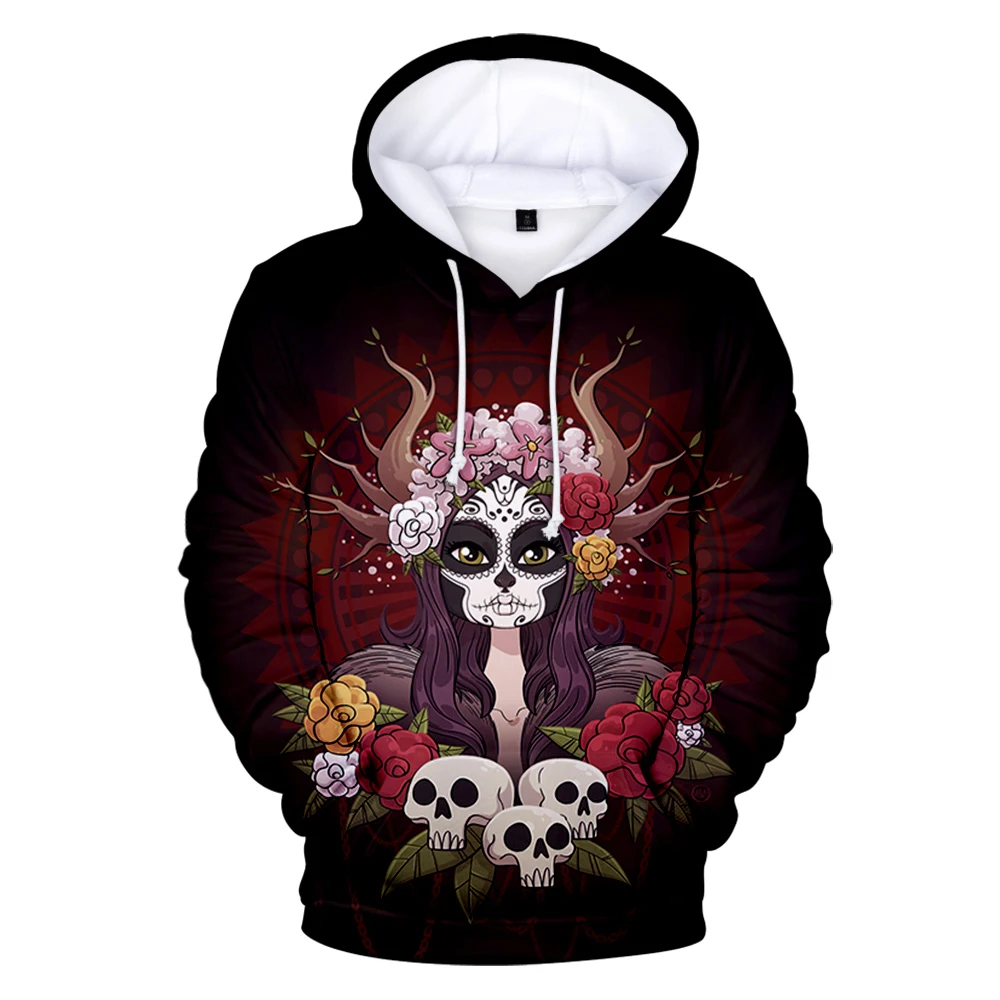 

Popular 3D Movie Day of The Dead Hoodies 3D Cartoon Day of The Dead Hoodie Sweatshirts Boys/girls Outwear Kids Children Tops