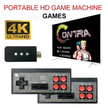 USB bezprzewodowy ręczny konsola do gier TV wideo budować w 600 klasyczna gra 8 Bit Mini konsola gier wideo obsługuje HD wyjście