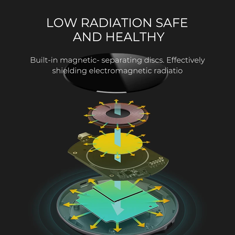 amzish 15W Fast QI Charger Wireless For iPhone 8 Plus X XR XS 11Pro Max Fast Wireless Charger Charging Pad for samsung S12 plus