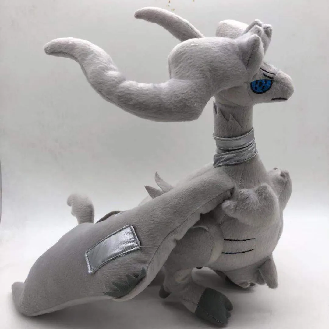 Reshiram 38 см Новая Игрушка Аниме Плюшевые Милые Классные мягкие положительная энергия хорошее качество Рождественский подарок для ребенка