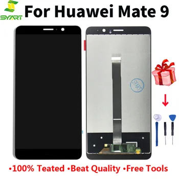 

5.9" For Huawei Mate9 MHA-L09 MHA-L29 LCD Display Screen With Frame Digitizer Touch Panel Glass Assembly New For huawei mate 9