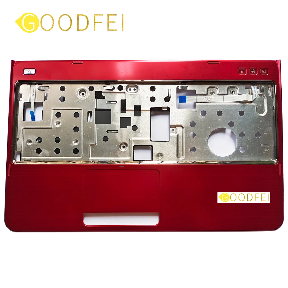 Новинка Подлинная для DELL Inspiron 15R N5110 M5110 M511R Упор рук клавиатура Безель верхняя C