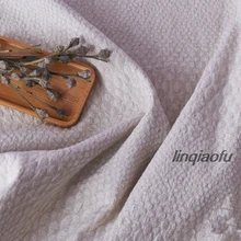 Конопляная жаккардовая ткань весна и осень льняная ткань для платья Высококачественная льняная ткань