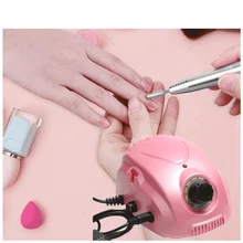 35000 об/мин Электрический сверлильный станок для маникюра, педикюра, набор, электрическая пилка с резаком, дрель для ногтей, инструмент для полировки