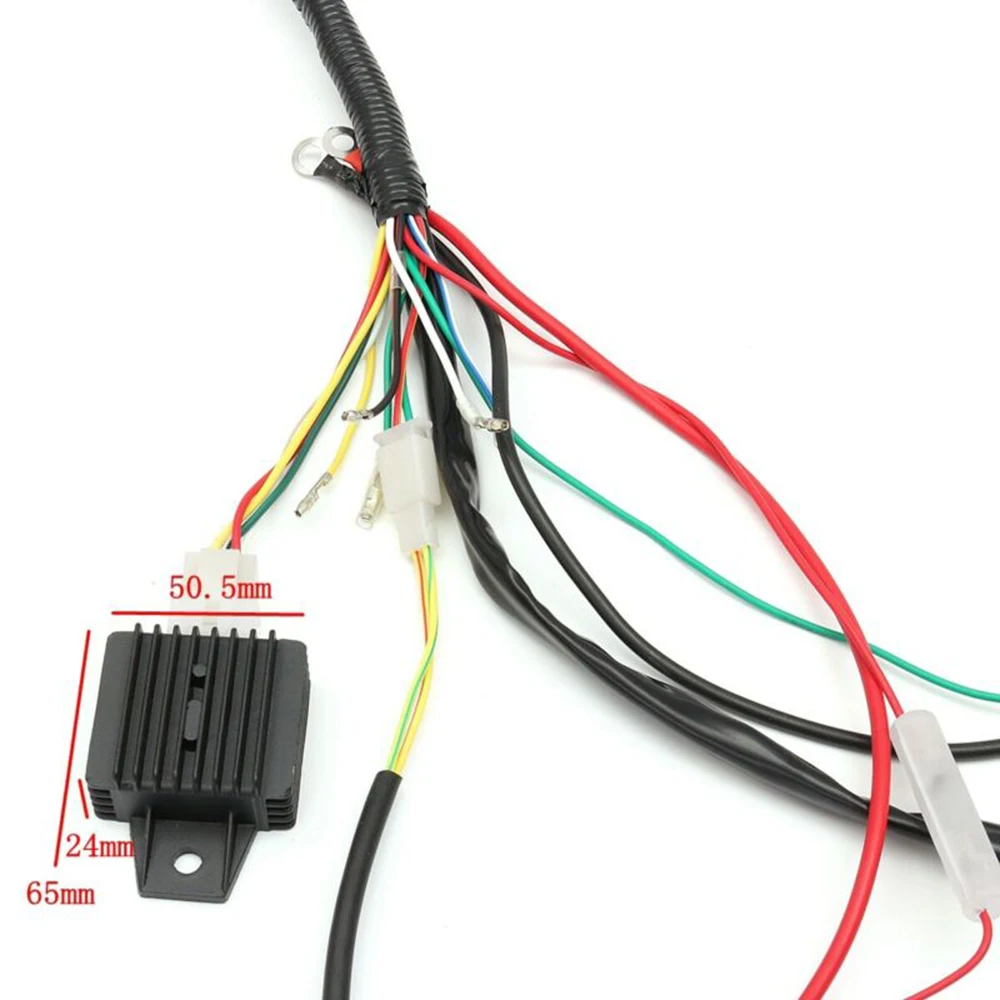 

Durable And Practical To Use Wiring Harness Solenoid Coil CDI Electrical Components Parts Durable Useful