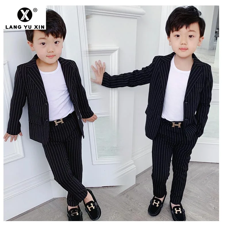 

BoyFormal Suit Jjacket Clothing Suit Children's Jacket Pants 2 Sets Of Wedding Dress Suit Children's Birthday Dress