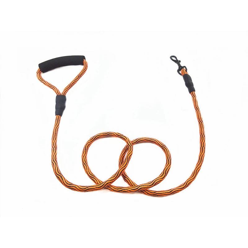 150cm Round dog leash Long thickening Pet products hondenriem for Small medium large dog nylon leash - Цвет: 3