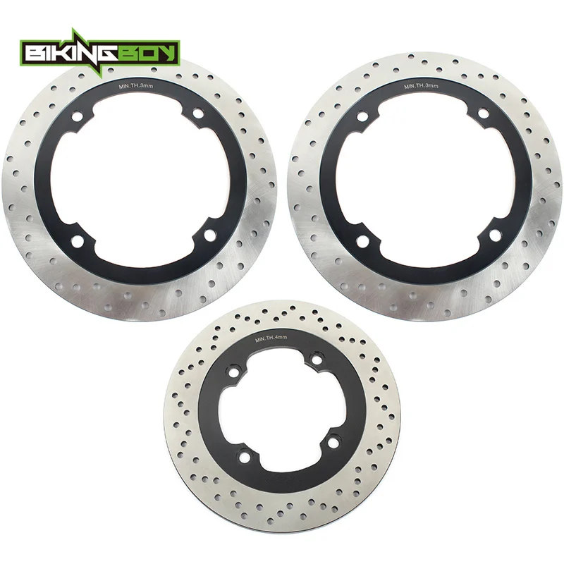 BIKINGBOY TRANSALP XL600V 97 98 99 XL650V 00 01 02 03 04 05 06 07 XL700V/ABS 08 09, 10, 11, 12, спереди и сзади тормозные диски ротора диски