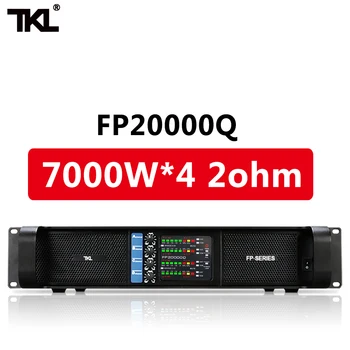 

TKL 4*7000 Watts 2ohms 4Channel Power amplifier professional Subwoofer after-stage pure power amplifier Class FP20000Q