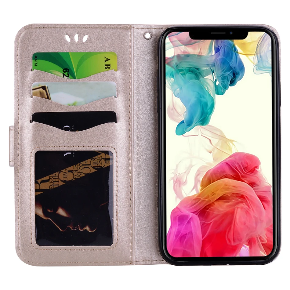 Чехлы-портмоне со стразами для iPhone 11 XS Max XR X 6 6S 7 8 Plus 5 5S SE искусственная кожа бриллиант чехол для iPod Touch 5 6 Fundas