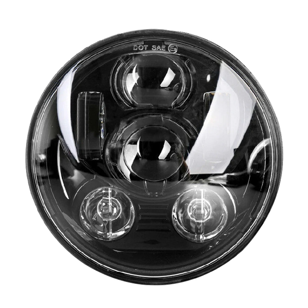

5.75 Inch Projector Headlight Led Replacement Outdoor Professional Accessories Motorcycle Use Die Casting Aluminum Practical