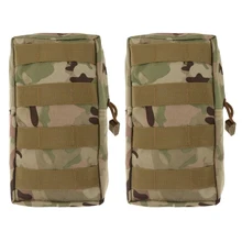 Тактический MOLLE модуль утилитарный подсумок Военная Униформа аксессуар сумка CP камуфляж