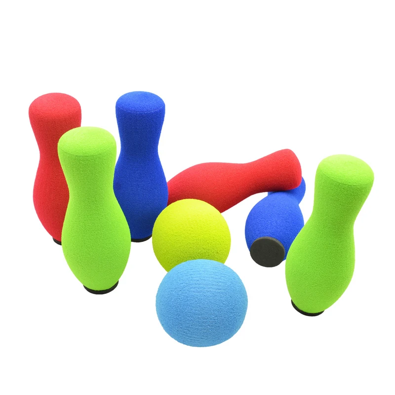 

Children Bowling Game Parent-Child Sport Toy Safe Soft Material Outdoor Indoor Games For Kids