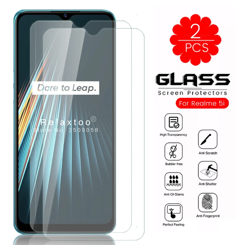 Защитное стекло для realme 5i steklo 5 i i5 real me realmi realme5i 2 1 шт.|Защитные стёкла и плёнки| |