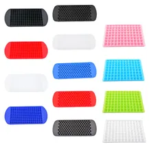 Urijk 160 сетки силиконовые кубики льда лоток замороженный куб производитель барный пудинг плесень DIY инструмент 1 шт