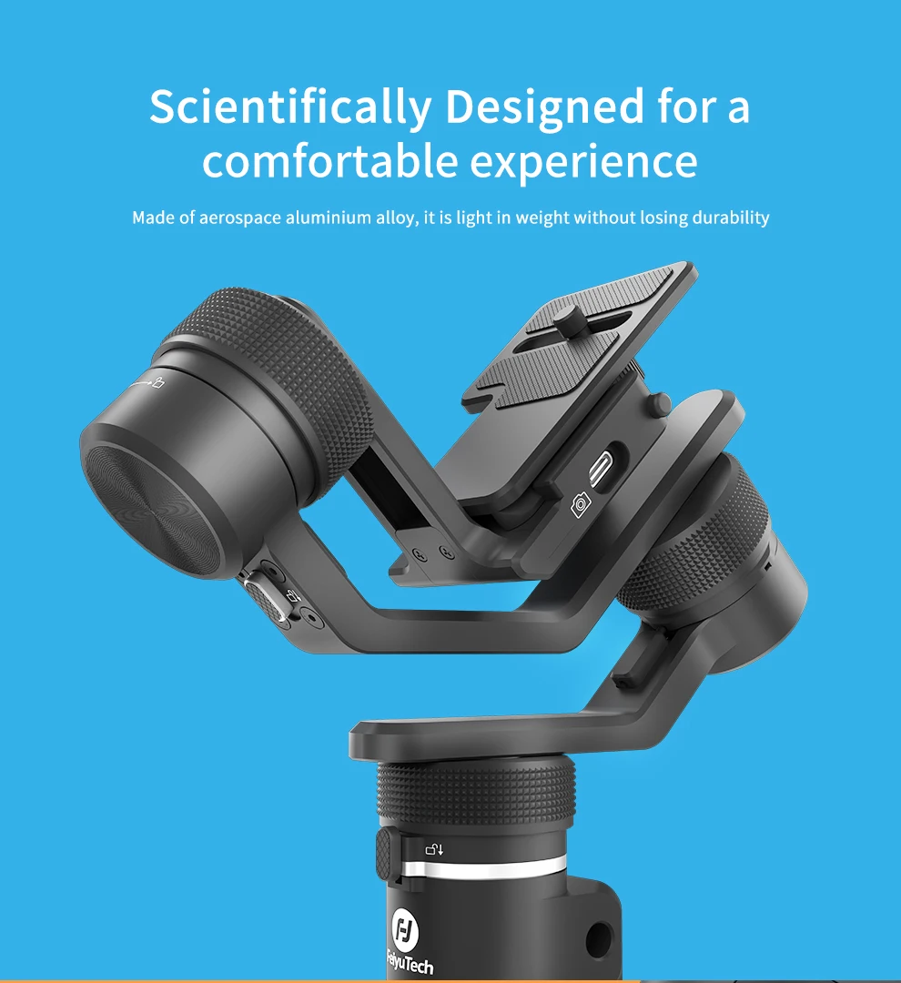 FeiyuTech G6 Max 3-Axis Gimbal Stabilizer for Gopro