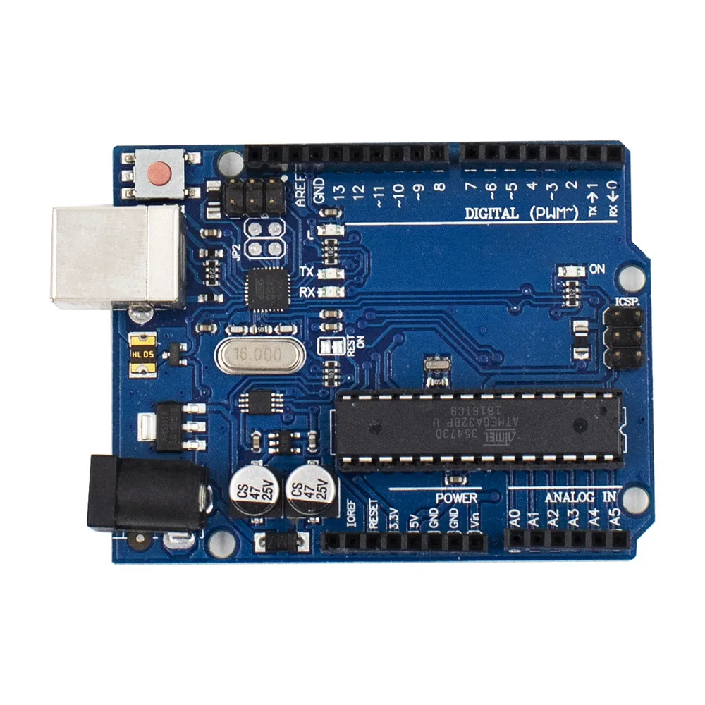 Without Cable Для UNO R3 MEGA328P ATMEGA16U2 макетная плата с usb-кабелем для Arduino стартовый комплект с розничной коробкой - Цвет: Without Cable