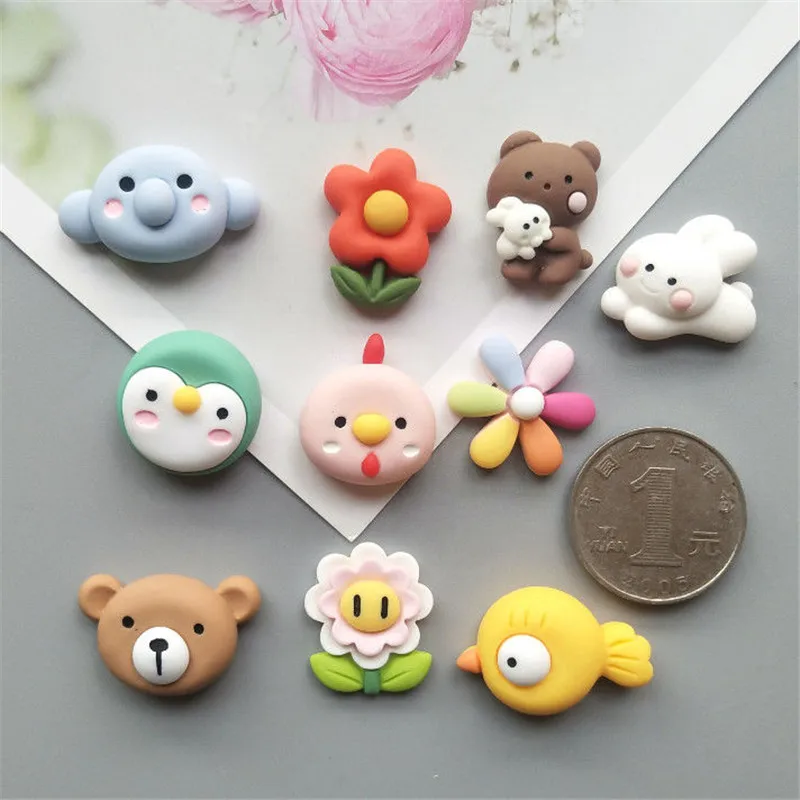 6~12pc Cute Cartoon Mini Fridge Magnet Food Rabbit Flower Refrigerator Magnetic Stickers Fridge Magnet Home Decor magnetic fridge magnets magnetic sticker magnetic fridge stickers refrigerator decor