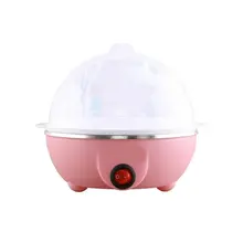 Многофункциональная электрическая яйцеварка, 7 яиц, емкость, автоматическое отключение, быстрый яичный котел, пароварка, кухонные инструменты