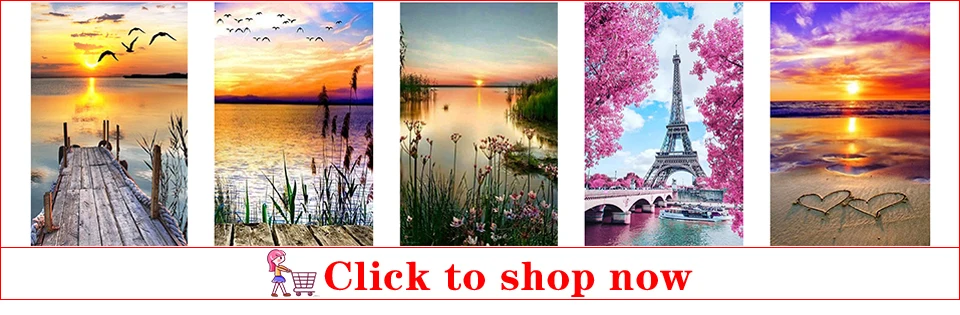 5D DIY Diamond Painting Landscape Full Square/Round House Diamond Embroidery Rhinestone Art Picture Mosaic Home Decoration Gift