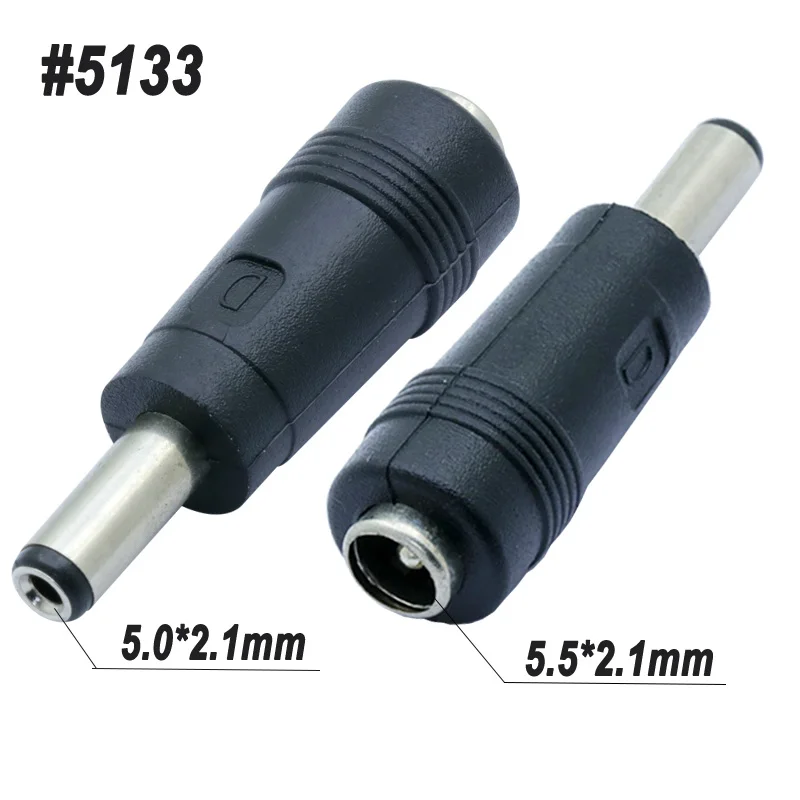 10 шт. 5521 DC адаптер 2,5*0,7/3,5x1,35/4,8*1,7*5,5*2,5/6,3x3,0 DC Штепсель на 5,5*2,1 мм Женский Джек DC зарядный преобразователь - Цвет: 5133