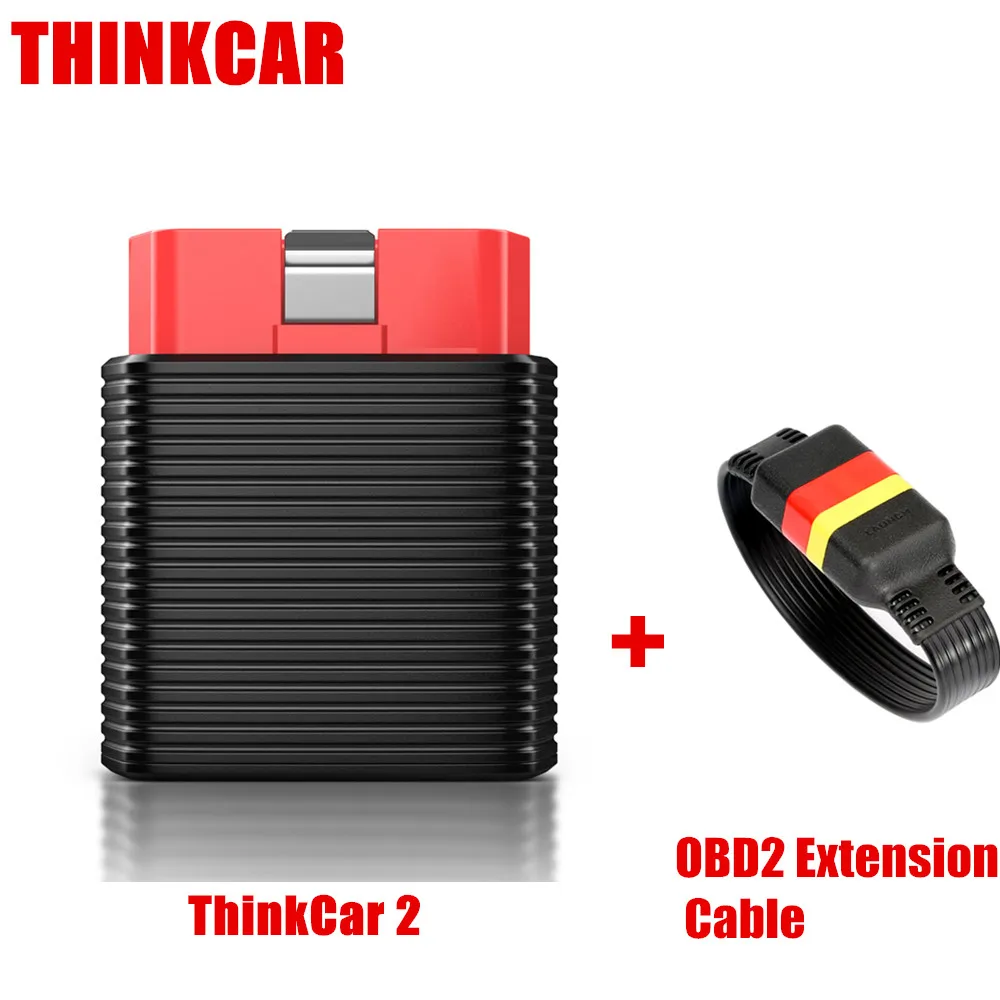 X431 iDiag OBD2 Удлинительный кабель плюс Thinkcar 2 ThinkDriver Bluetooth полная система сканер для iOS