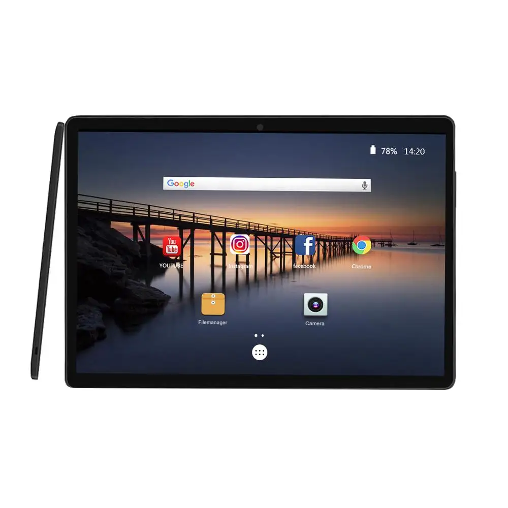 

10 Inch Tablet Pc Tablet Android touch tablet 1280*800 IPS 4GB+64GB Dual SIM 3G Tablet Quad Core Android 8.0 Bluetooth WiFi