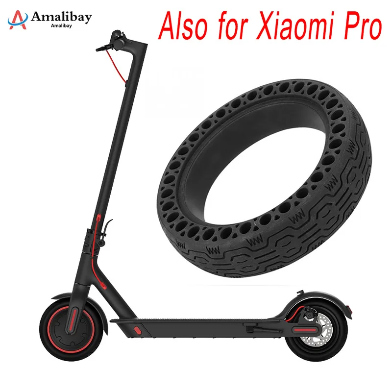 Amalibay обновленные полые твердые Анти-взрыв колеса для Xiaomi Mijia Pro M365 электрический скутер шины скейтборд шины M365 запчасти