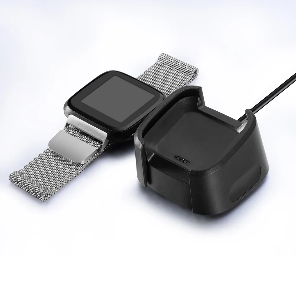 Fitbit versa/ versa lite  USB  ̺ Ʈ ġ ׼ ü 1m  ũ ũ 