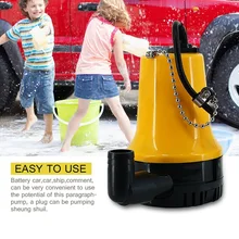 

Boat Bilge Pump Electric Marine Pump 12V 24V DC Boat Water Exhaust Pump Submersible Bilge Sump Garden Car Wash Pump Dropship
