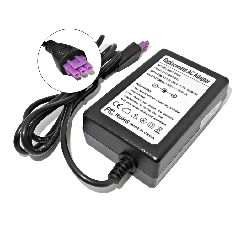 32V 1560mA Printer Charger Power Adapter for HP DeskJet F4500 F4210 F2420 F4230 F4275 OfficeJet J4524 J4580 J4624 0957-2269