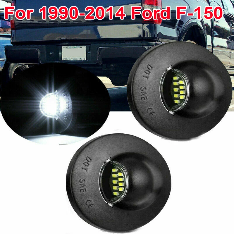 SMD светодиодный светильник номерного знака Замена лампы для Ford F150 F250 F350 1990