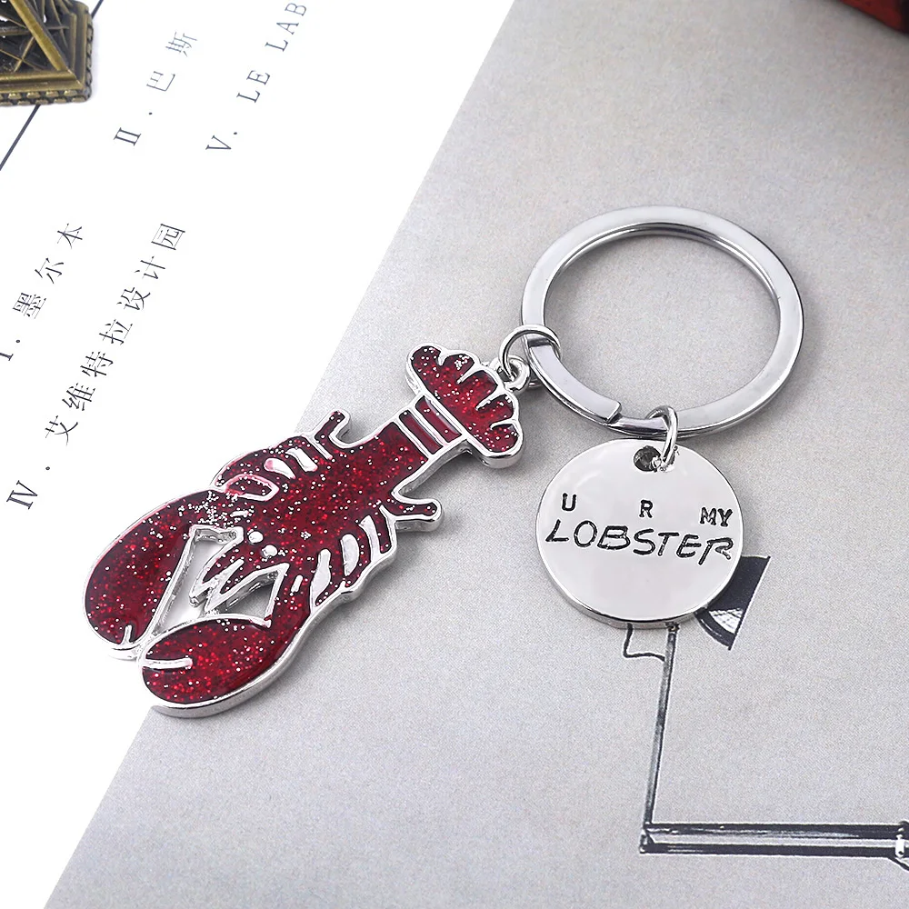 TV Show Friends You're My Lobster Alloy Key Chains Keychain Keyfob Keyring 