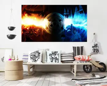 

[Self-Adhesive] 3D Naruto 109 Japan Anime Wall Stickers Mural Decal Wall Murals AJ WALLPAPER Belly