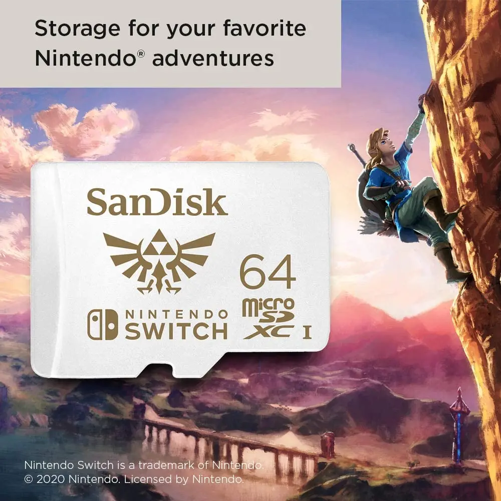 16 gb memory card Sandisk Nintendo Switch Micro SD Memory Card With Games 64GB 128GB 256GB Micro SD Carte Memoire Nintendo Switch Flash Card Games sony memory card