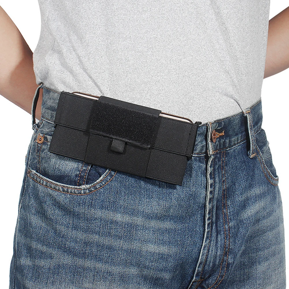 Outdoor Sports Running Waist Belt Bag Pack Card Wallet Mini Invisible Running Cycling Portable Phone Holder Pouch 2