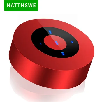 

NATTHSWE Mini Wireless Bluetooth Speaker Support Alipay Wechat Voice Broadcast Mobile Phone Amplifier TF