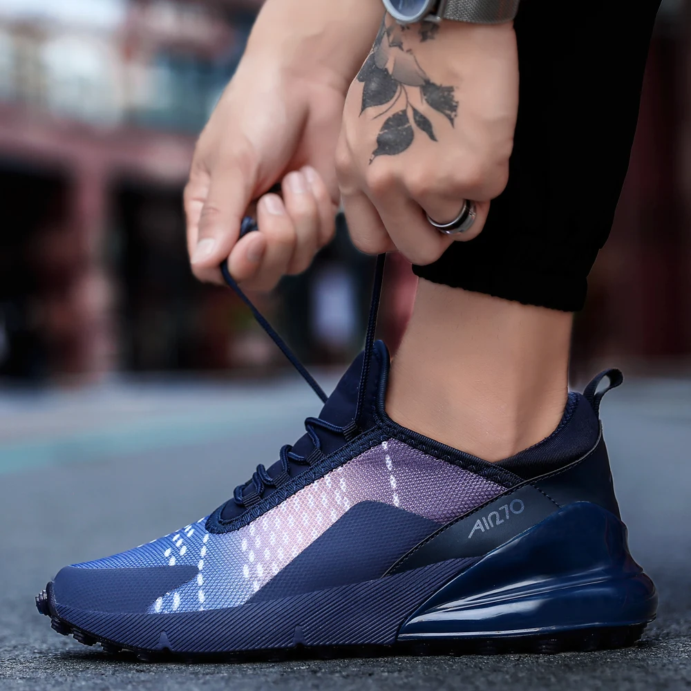 Мужская Новая мода zapatillas mujer уличные кроссовки дышащая женская обувь сетчатые