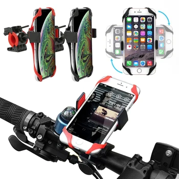 

Bicycle Phone Holder Outdoor Riding Motorcycle Mountain Bike Handlebar Mobile Phone Bracket GPS Fixed Bracket Support Bracket
