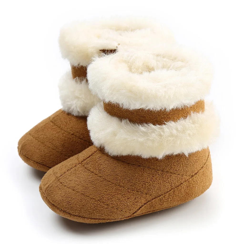 Winter Baby Shoes детская обувь Baby Boots Keep Warm Infant Newborn Baby Girls Boys Outdoor Shoes First Walkers Shoes#0