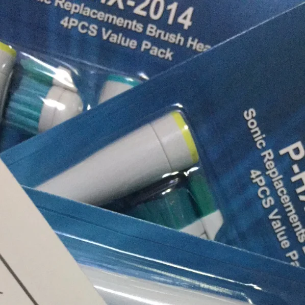 HX2012 HX2012SF Sensiflex Электрический Съемные насадки для зубной щетки 400 шт./лот