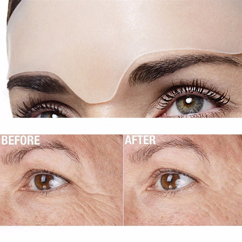 

New Arrival Anti Wrinkle Eye Face Pad Reusable Medical Grade Silicone Invisible Anti-aging Eliminate Prevent Face Wrinkle TSLM1