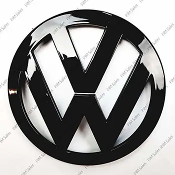 

Negro Brillo Gloss 110mm Rear Boot Badge Emblema para Golf MK5 2004-2009
