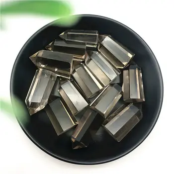 

1PC 30-80mm Natural Smoky Quartz Crystal Point Wand Rock Obelisk Healing Stone Decor Natural Stones and Minerals