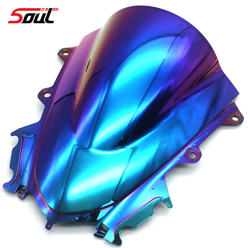 Rainbow Козырек для мотоцикла Viser лобовое стекло посадка лобового стекла для YAMAHA YZF R125 R15 V3.0 дымчатое лобовое стекло - Цвет: Rainbow