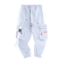 Японская уличная одежда шаровары мужские мужские s карманы хип хоп джоггеры брюки пара Харадзюку винтажные брюки спортивные штаны